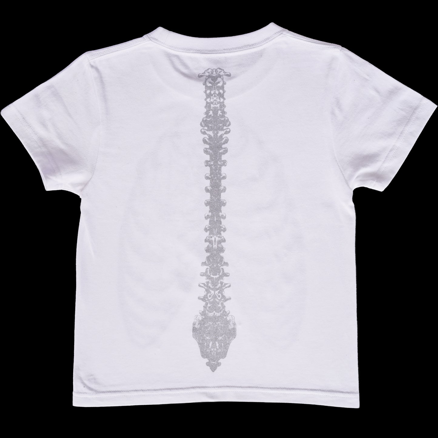 GLITTER BONE T – WHITE