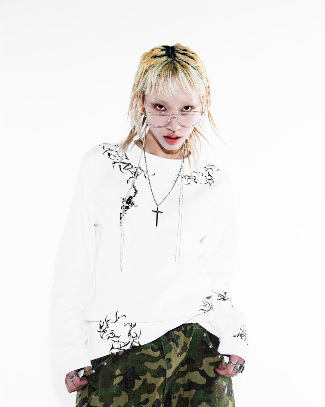 THERMAL L/S TEE – WHITE(予約販売 ※11月初旬お届け予定)