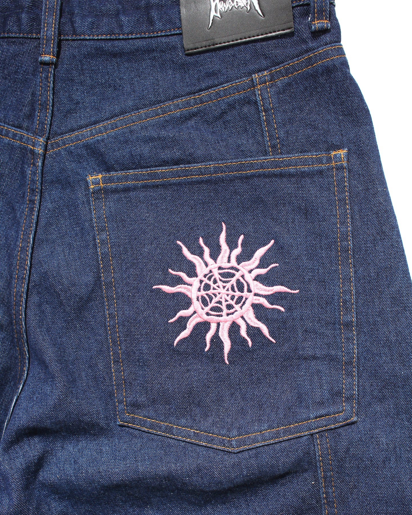 RIGID DENIM – NAVY/PINK