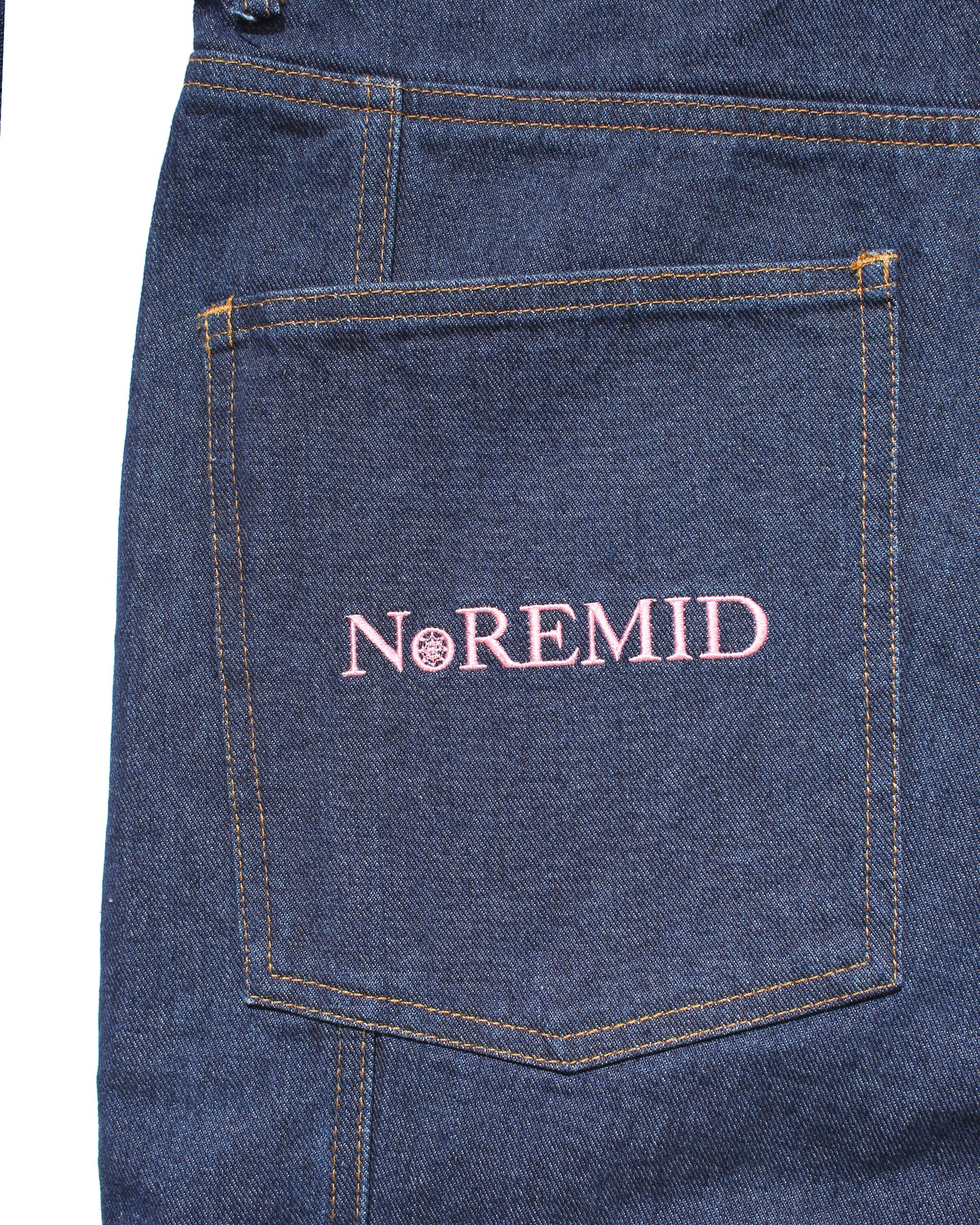RIGID DENIM – NAVY/PINK