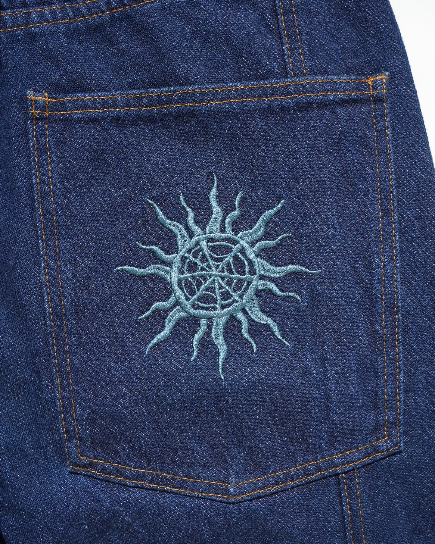 GIRL RIGID DENIM – NAVY