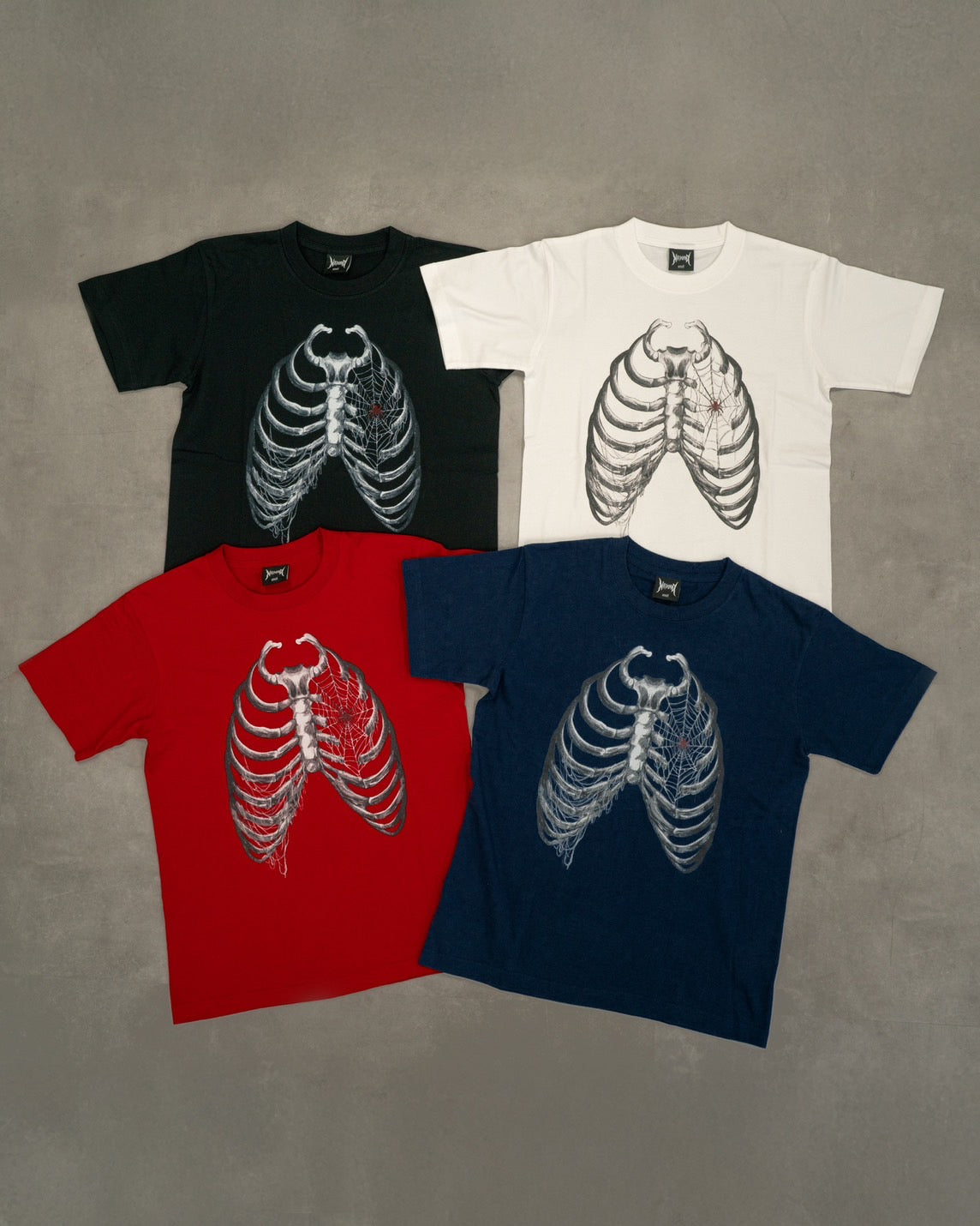 BONE TEE – BLACK