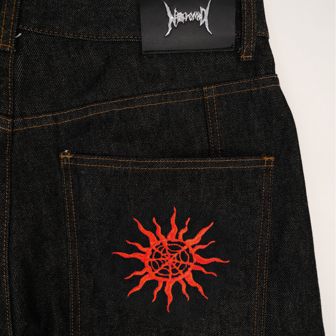 RIGID BAGGY JORTS – BLACK