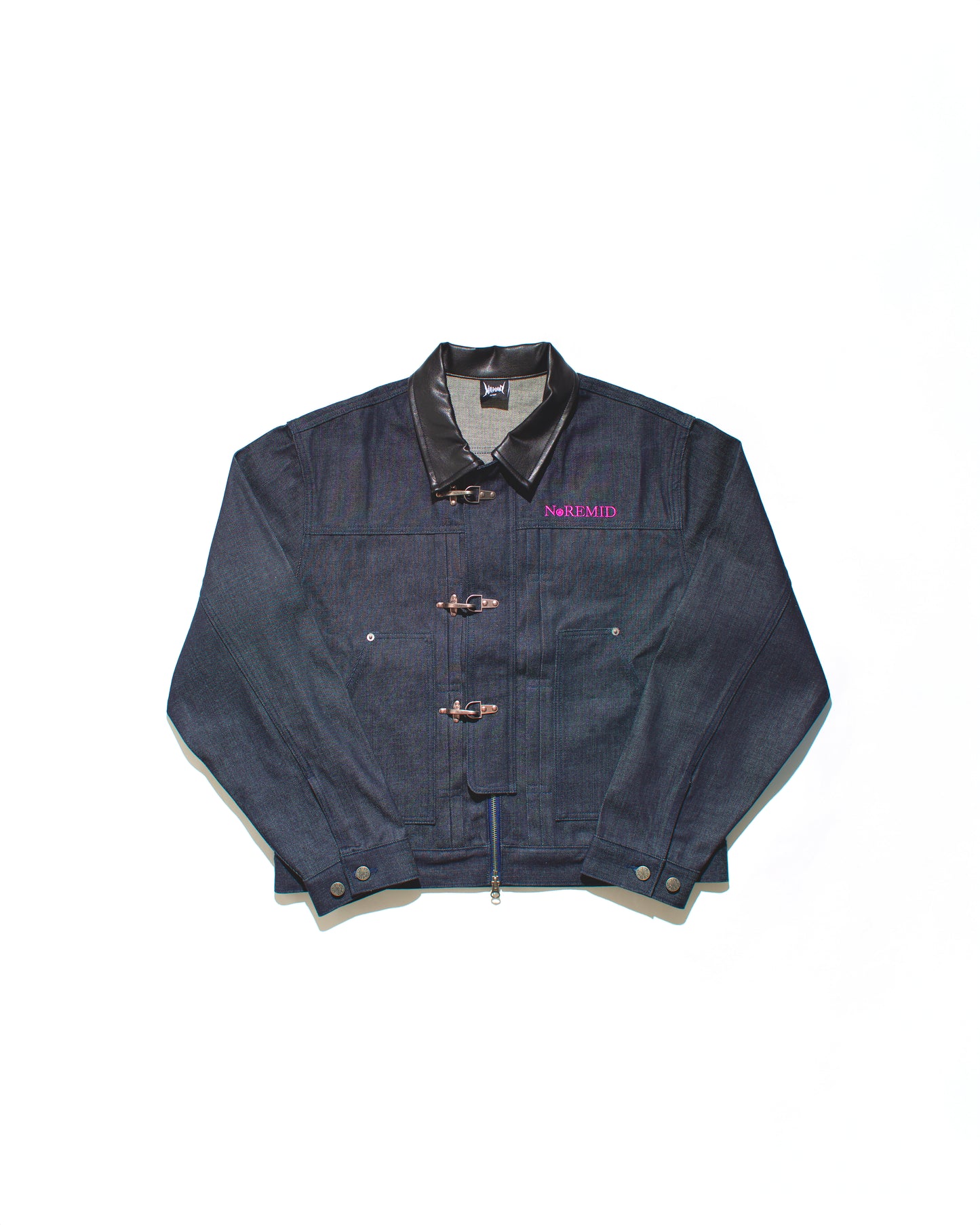 RIGID FIREMAN DENIM JACKET - INDIGO