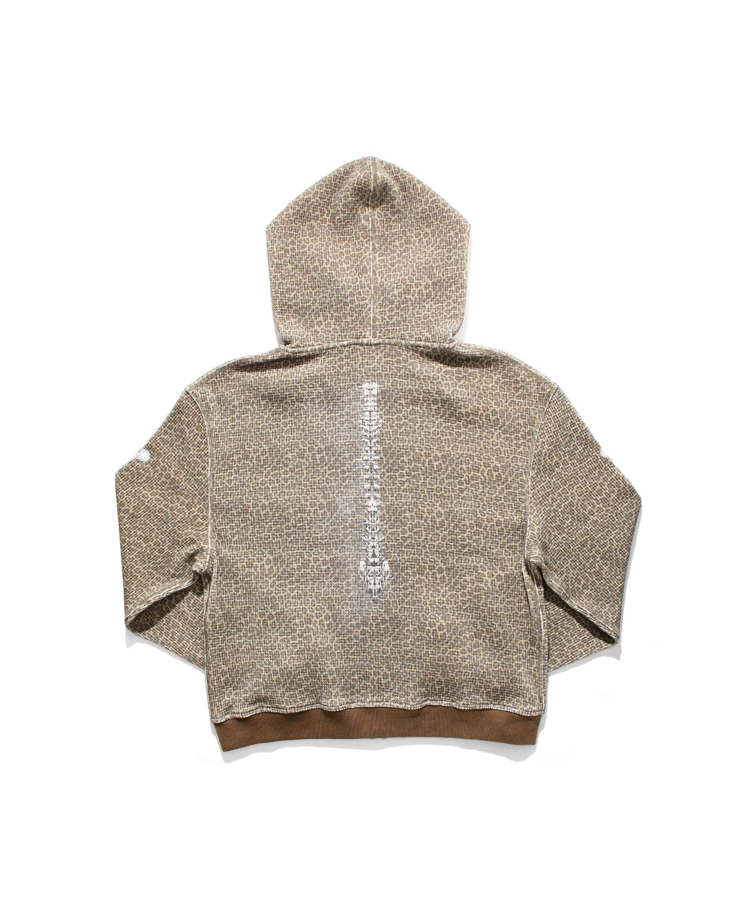 BONE THERMAL ZIP-UP HOODIE – LEOPARD