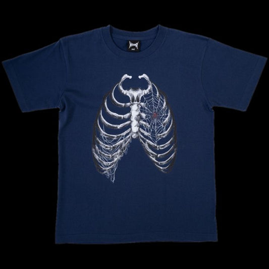 【予約商品】BONE TEE - NAVY