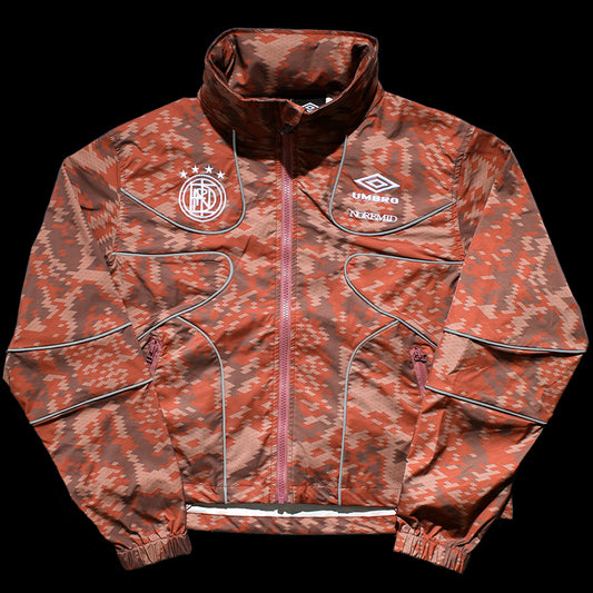 【NOREMID × UMBRO】 REFLECTIVE NYLON JACKET - BROWN