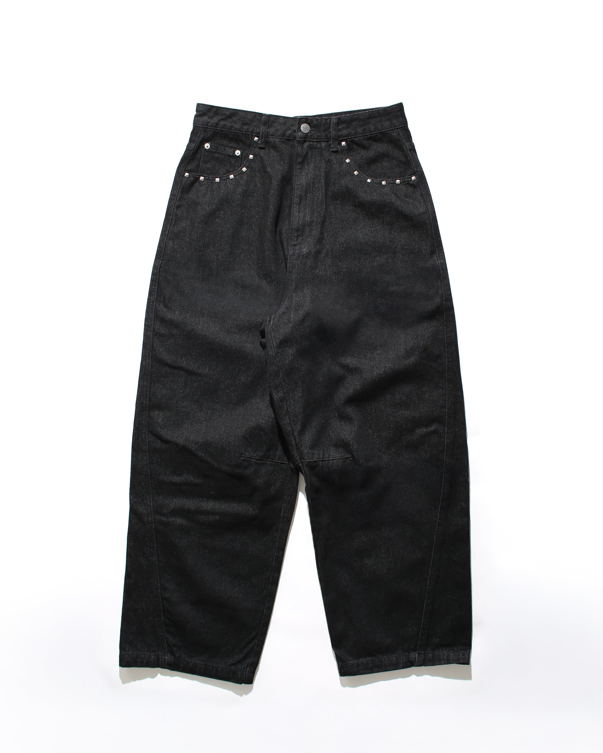 NoREMID リジットスーパーバギーデニム BTN FLY RIGID DENIM WIDE 
