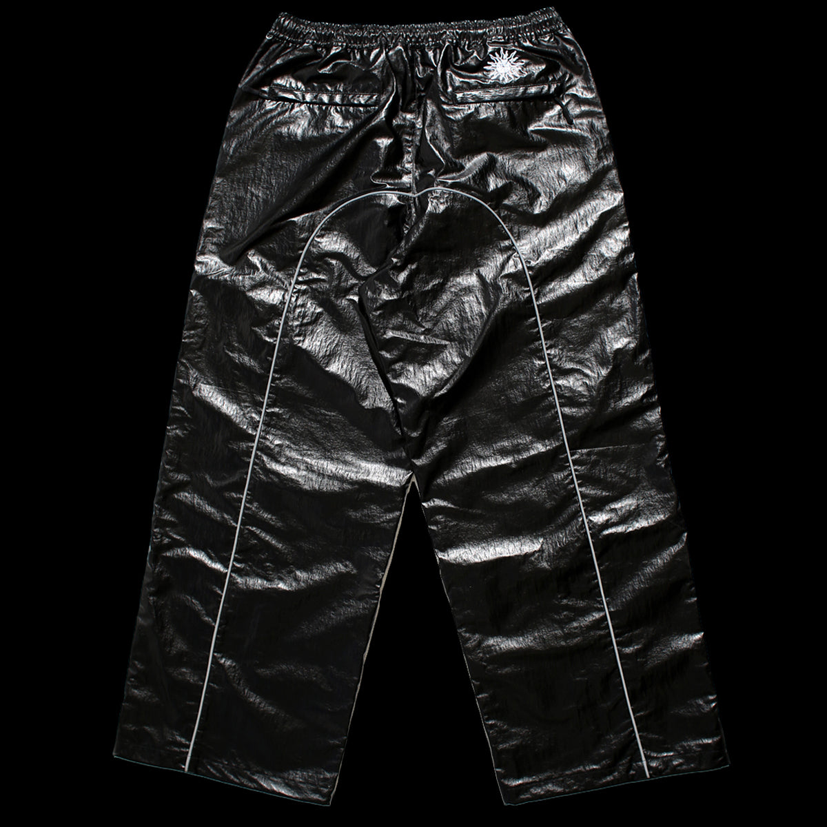 【NOREMID × UMBRO】 REFLECTIVE NYLON PANTS - BLACK