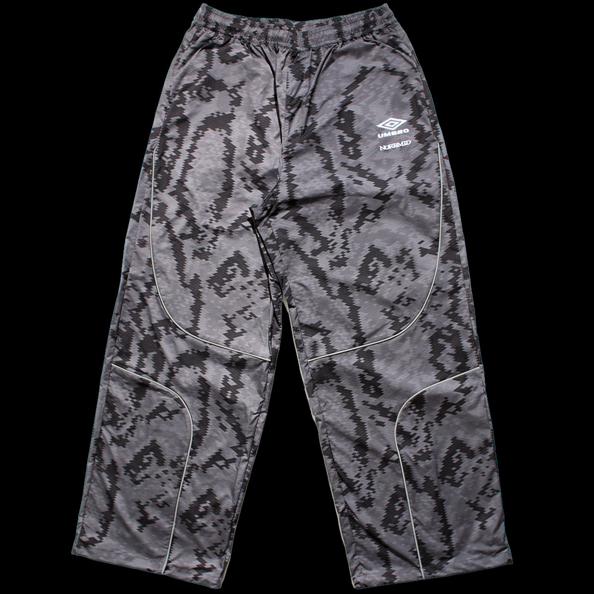 【NOREMID × UMBRO】 REFLECTIVE NYLON PANTS - GREY