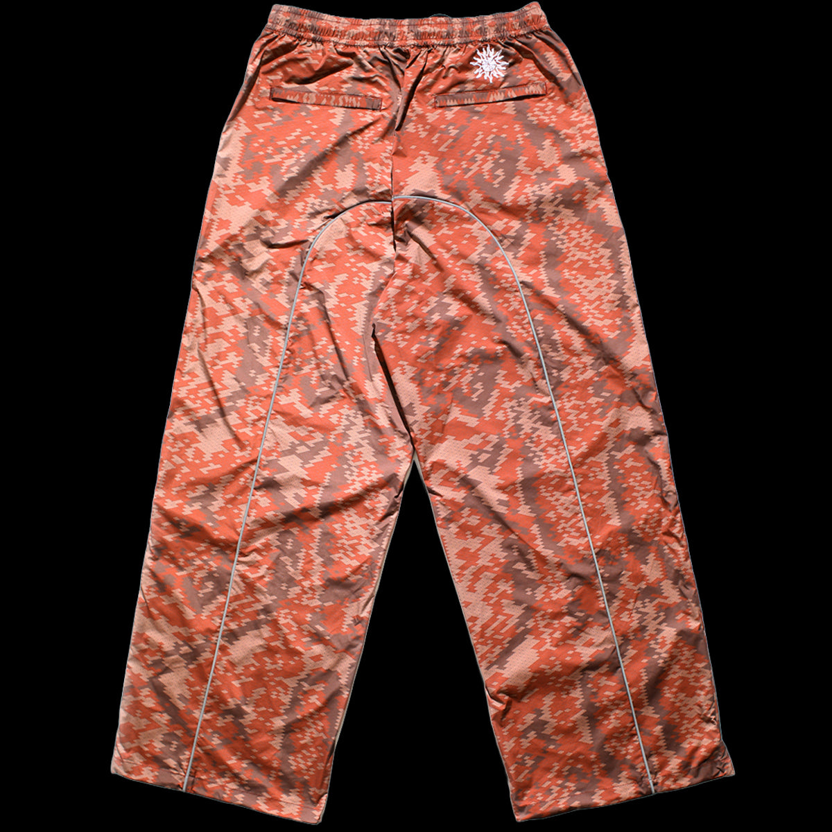 【NOREMID × UMBRO】 REFLECTIVE NYLON PANTS - BROWN