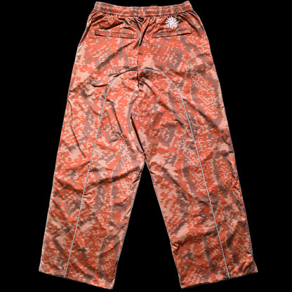 【NOREMID × UMBRO】 REFLECTIVE NYLON PANTS - BROWN