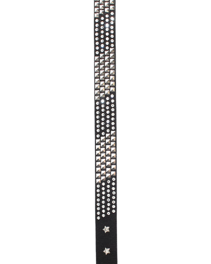 STUDDED BELT - BLACK