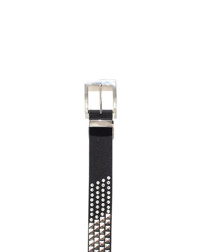 STUDDED BELT - BLACK