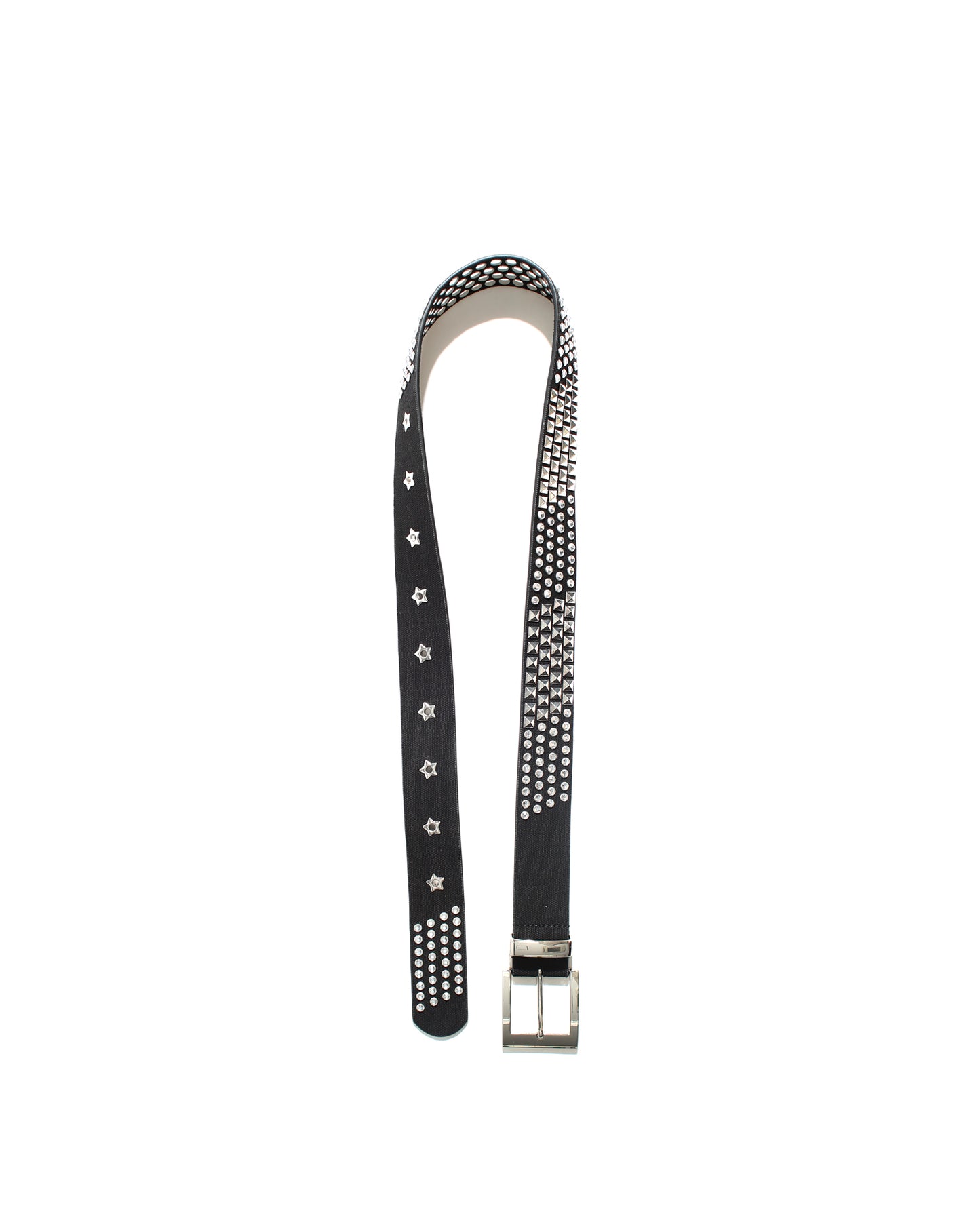 STUDDED BELT - BLACK