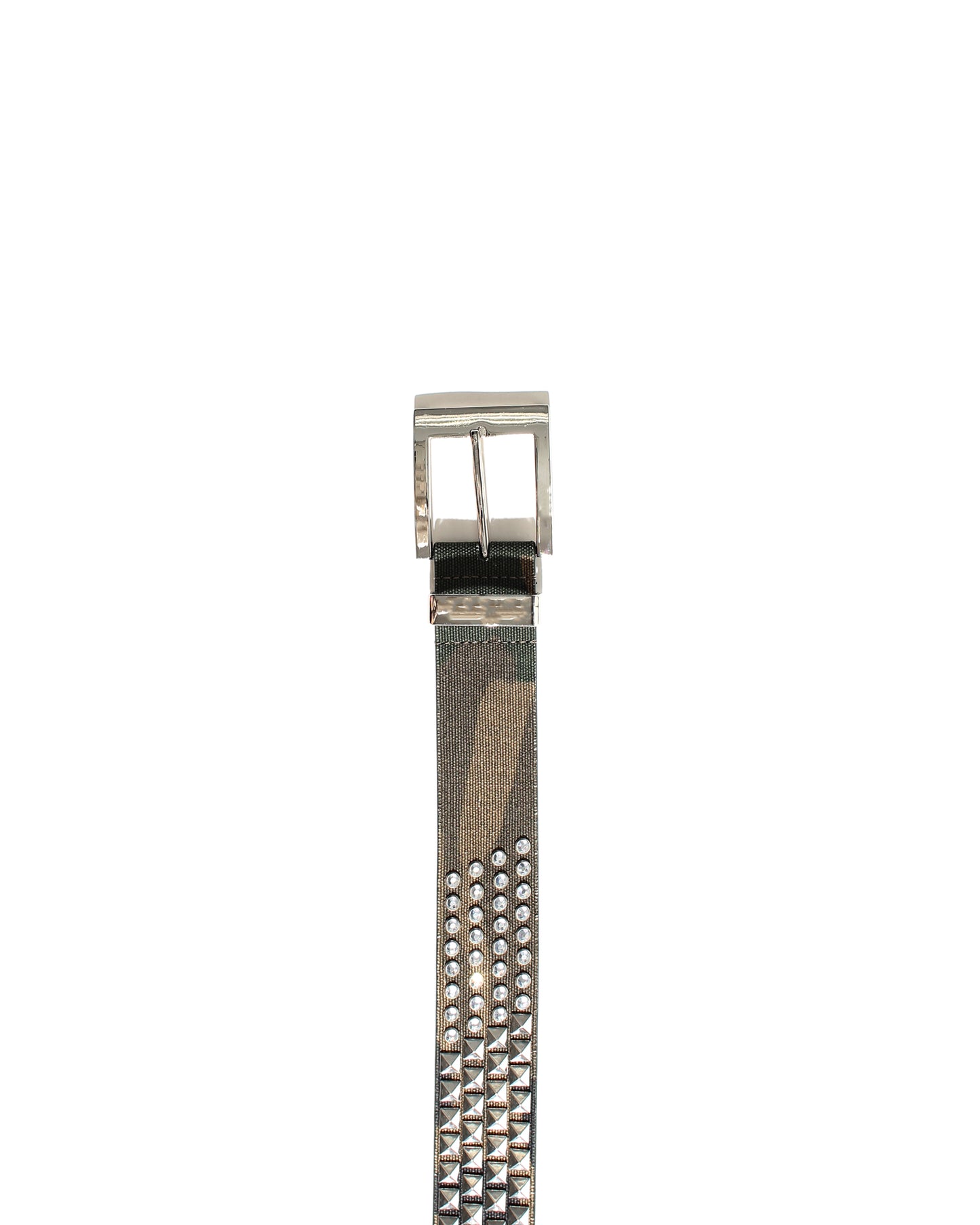 STUDDED BELT - CAMO