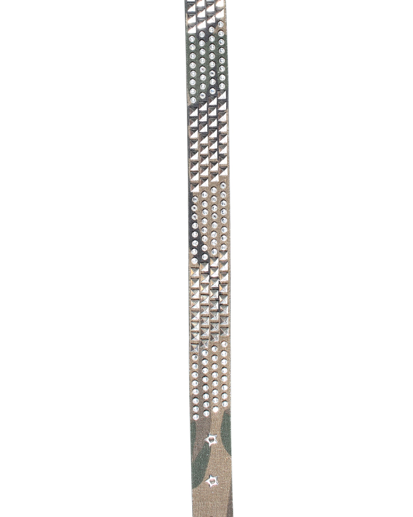 STUDDED BELT - CAMO