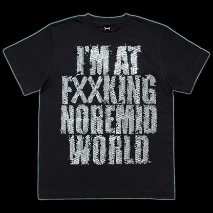 【予約商品】RHINESTONE TEE - BLACK
