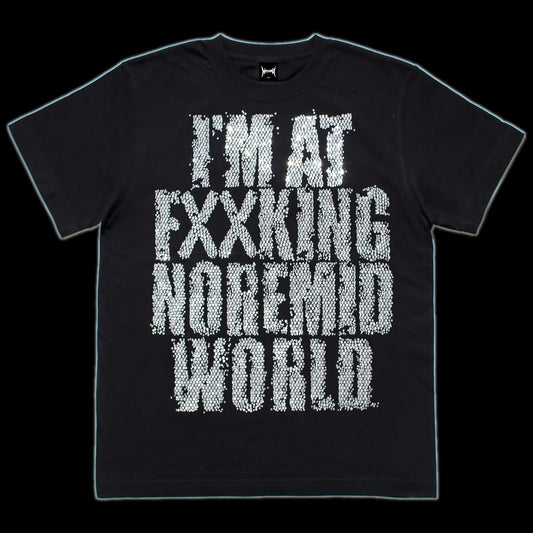 RHINESTONE TEE - BLACK