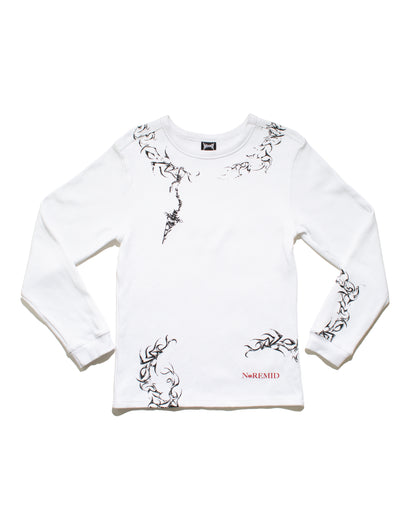 THERMAL L/S TEE – WHITE（予約販売 ※11月初旬お届け予定）