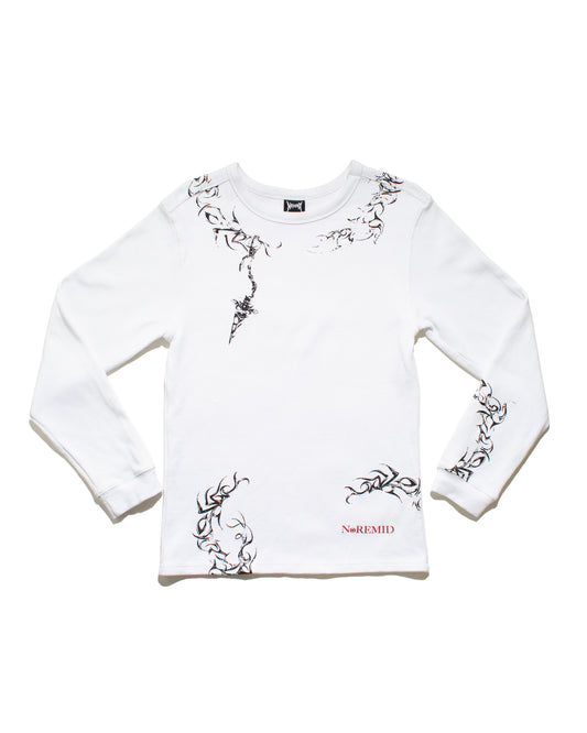 THERMAL L/S TEE – WHITE（予約販売 ※11月初旬お届け予定）