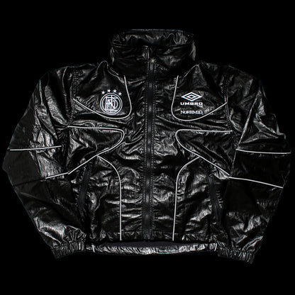 【NOREMID × UMBRO】 REFLECTIVE NYLON JACKET - BLACK