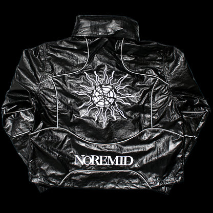 【NOREMID × UMBRO】 REFLECTIVE NYLON JACKET - BLACK