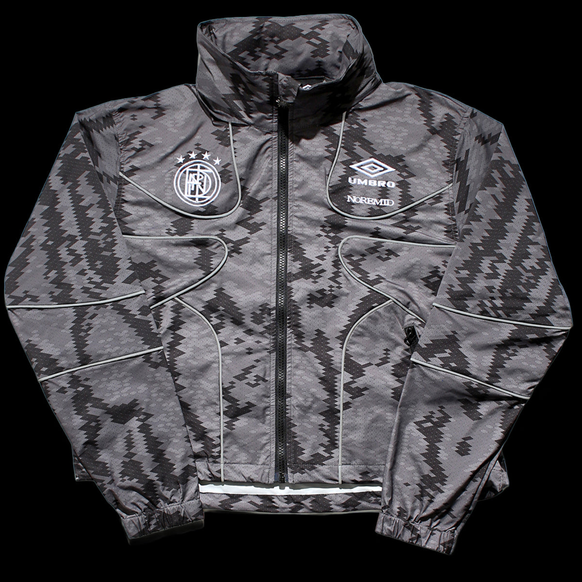 【NOREMID × UMBRO】 REFLECTIVE NYLON JACKET - GREY