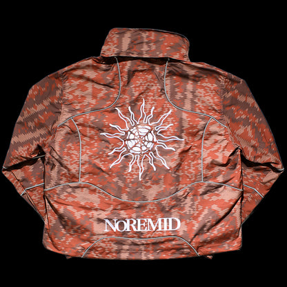 【NOREMID × UMBRO】 REFLECTIVE NYLON JACKET - BROWN