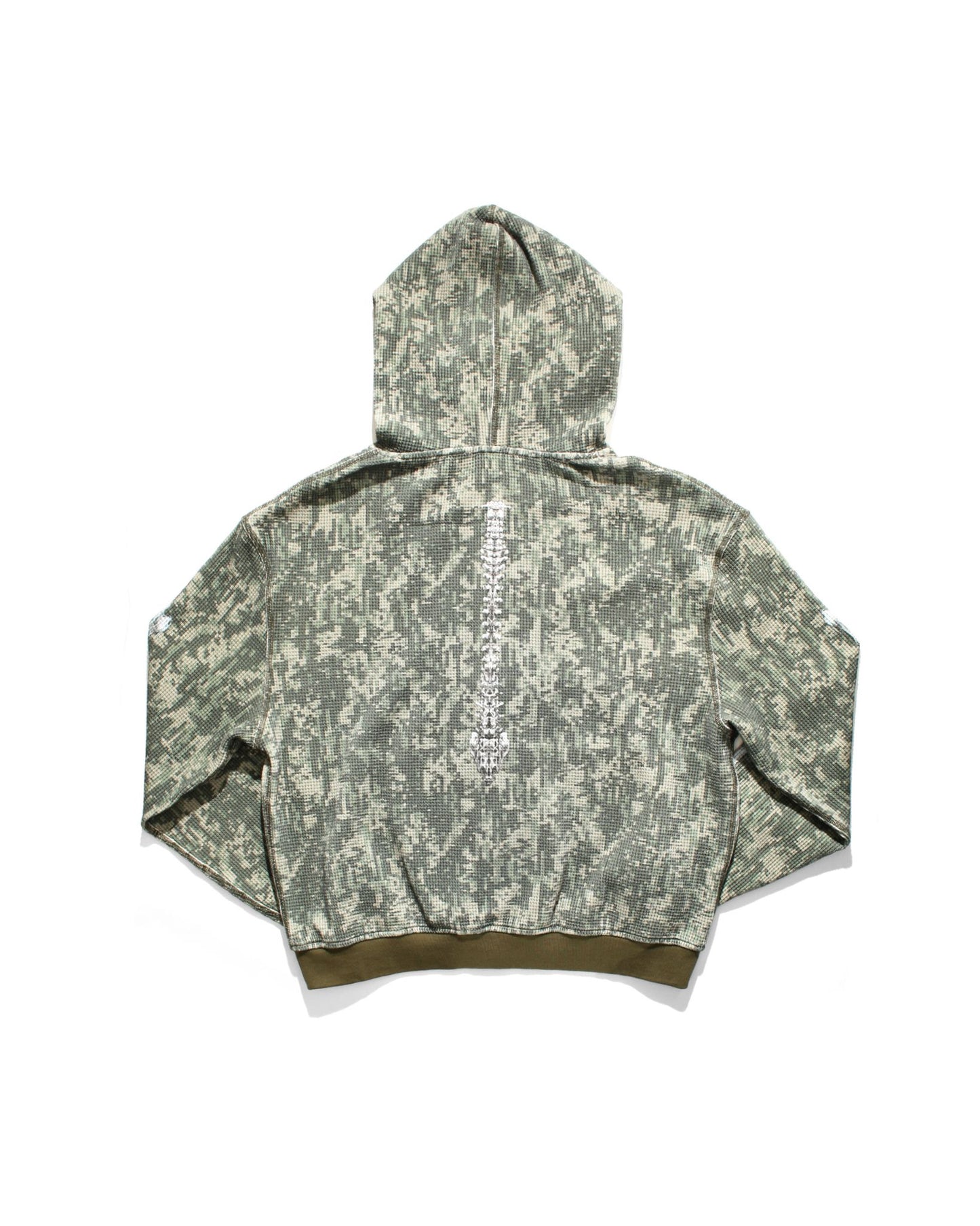 BONE THERMAL ZIP-UP HOODIE – CAMO