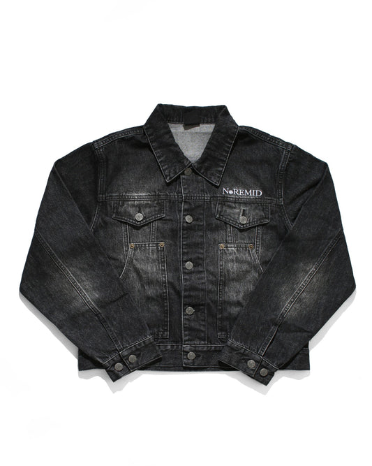 DENIM TRUCKER JKT - BLACK FADE