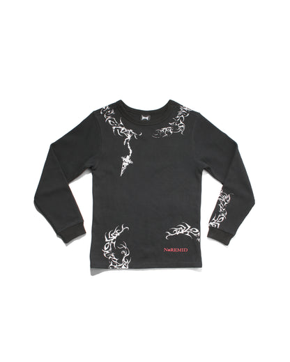 THERMAL L/S TEE – BLACK（予約販売 ※11月初旬お届け予定）