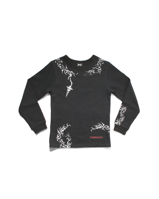 THERMAL L/S TEE – BLACK（予約販売 ※11月初旬お届け予定）