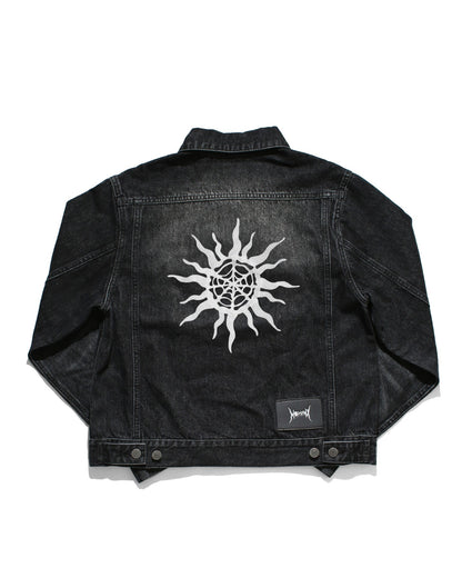DENIM TRUCKER JKT - BLACK FADE