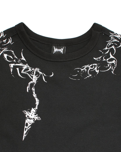 THERMAL L/S TEE – BLACK（予約販売 ※11月初旬お届け予定）