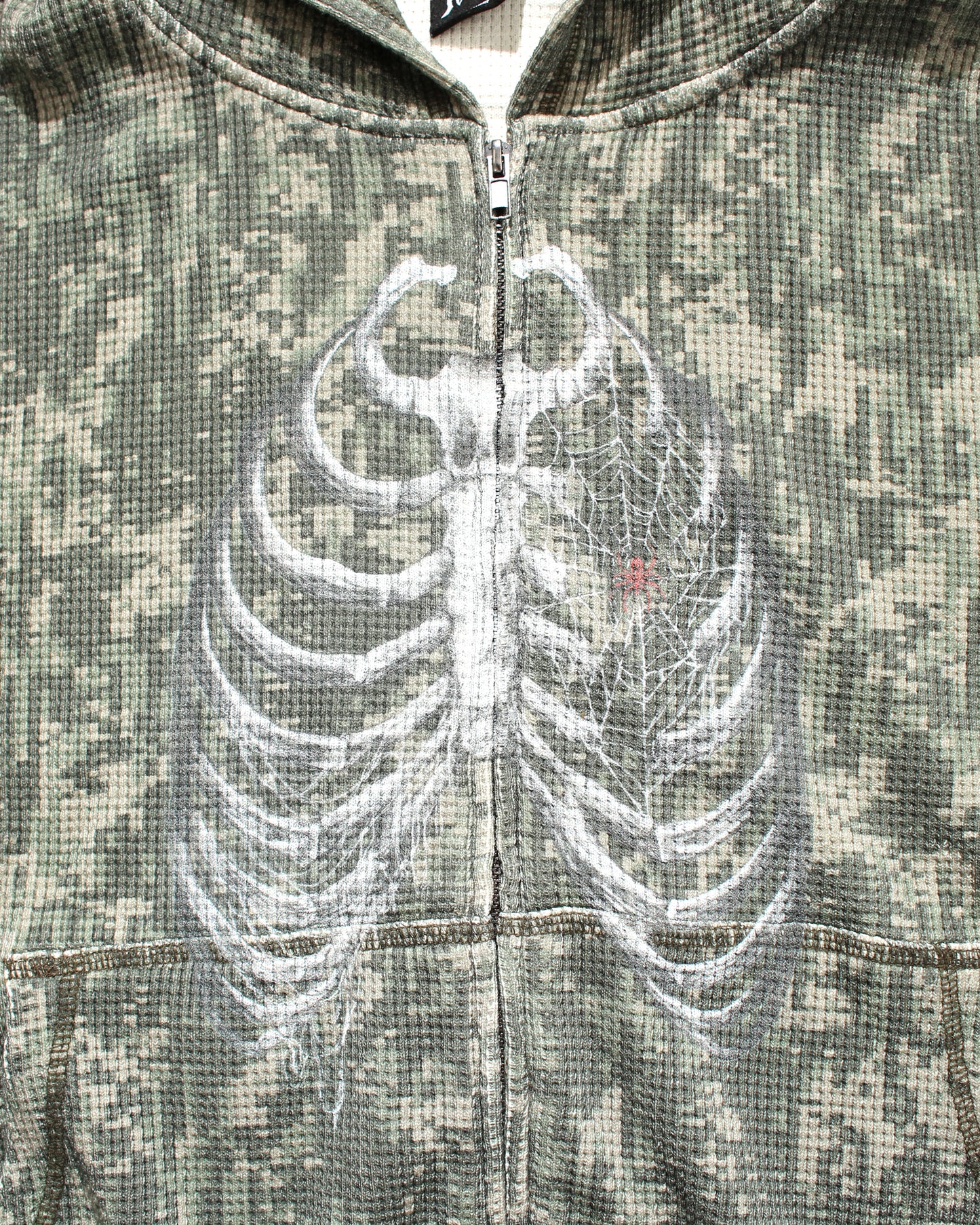 BONE THERMAL ZIP-UP HOODIE – CAMO