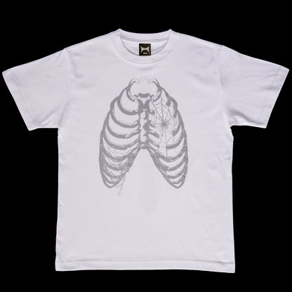 GLITTER BONE T – WHITE