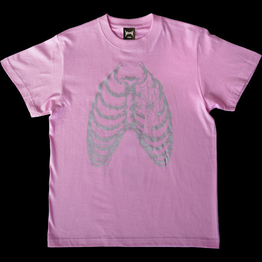 GLITTER BONE T – PINK