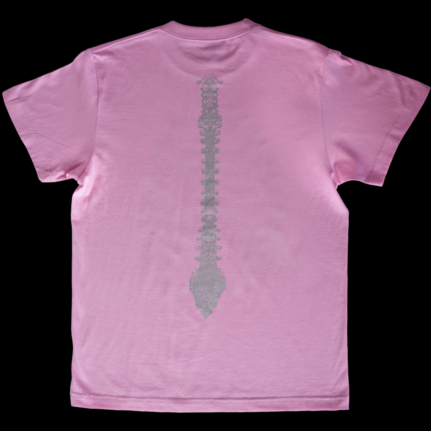 GLITTER BONE T – PINK