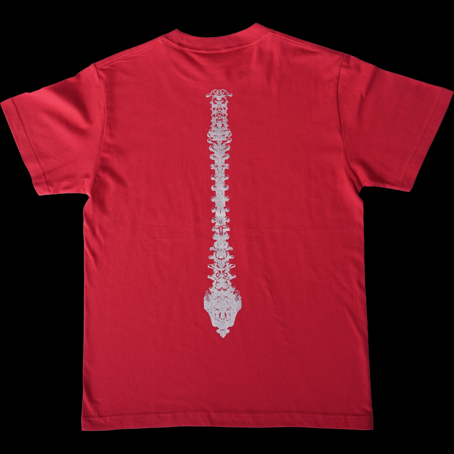 GLITTER BONE T – RED