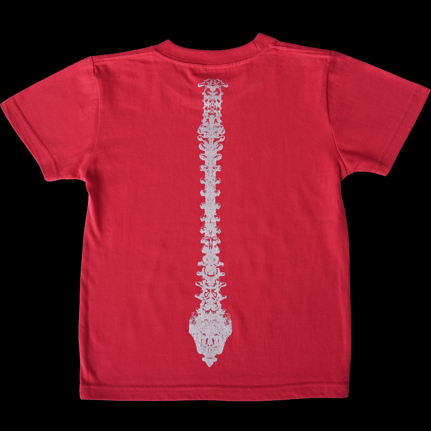 GLITTER BONE T – RED