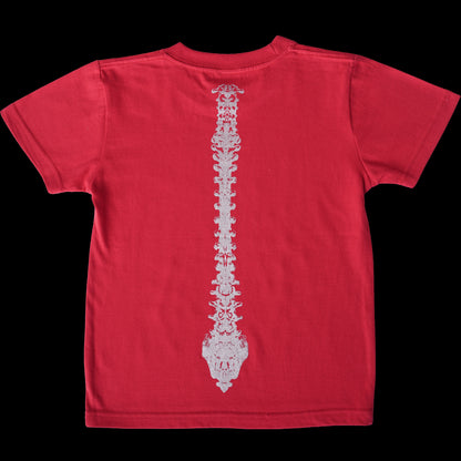 GLITTER BONE T – RED