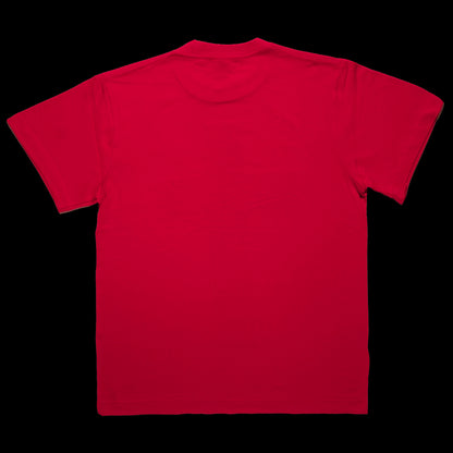 CROSS RHINESTONE T - RED