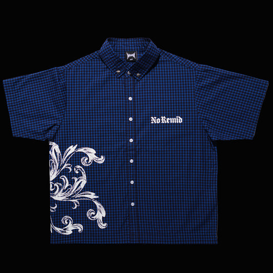 GINGHAM SHIRT - BLUE