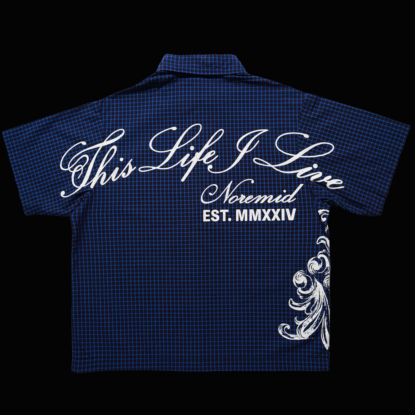 GINGHAM SHIRT - BLUE