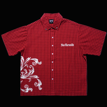 GINGHAM SHIRT - RED