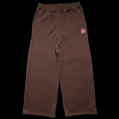 SWEATPANTS - BROWN