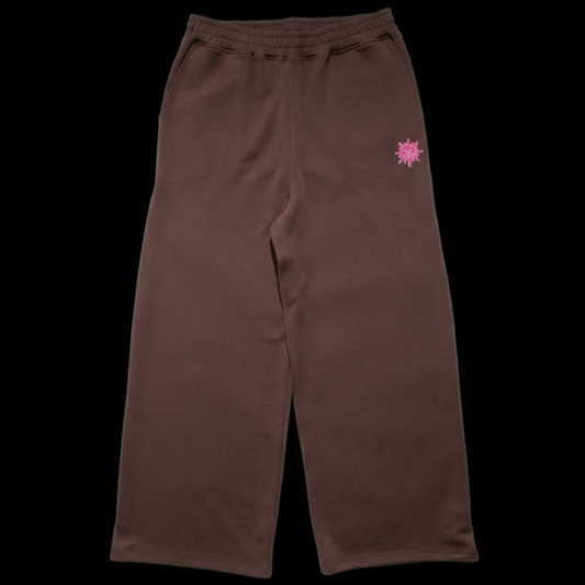 SWEATPANTS - BROWN