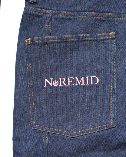 RIGID DENIM – NAVY/PINK