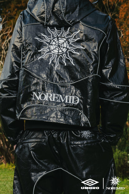 【NOREMID × UMBRO】 REFLECTIVE NYLON JACKET - BLACK
